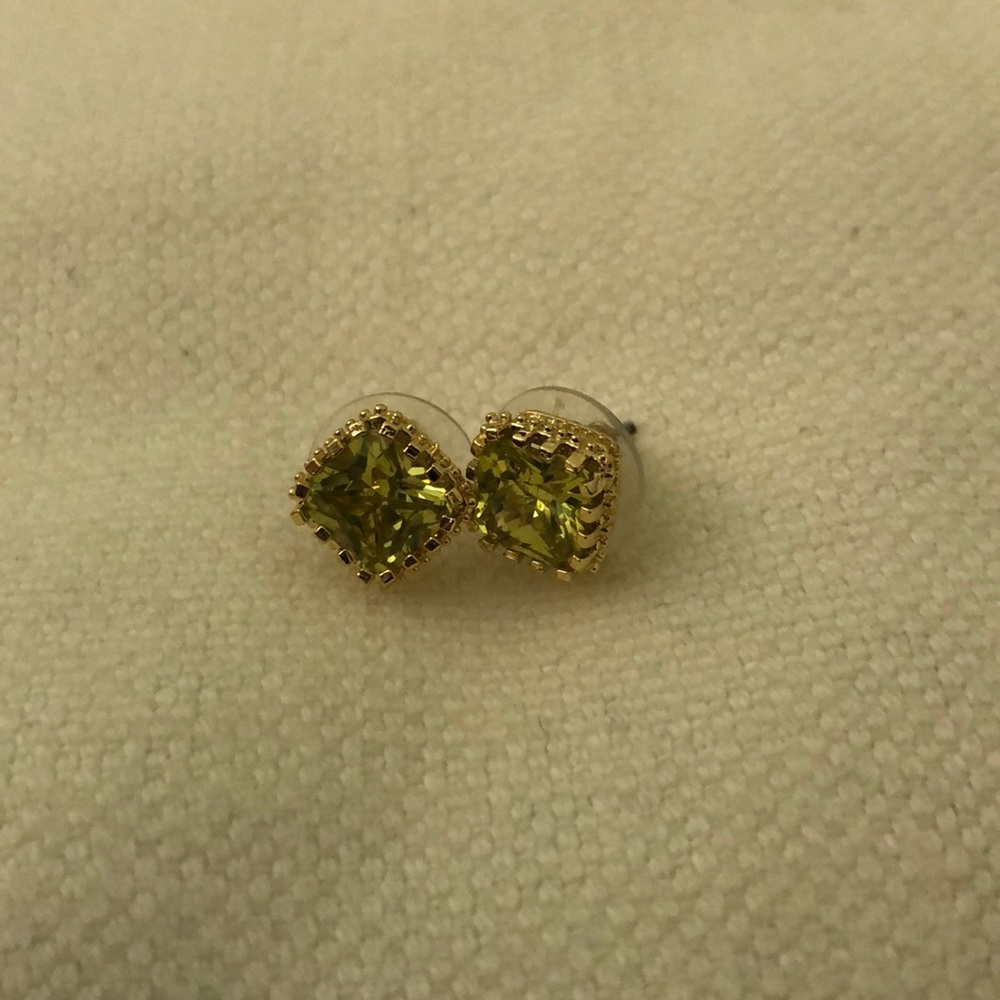 Green Earrings